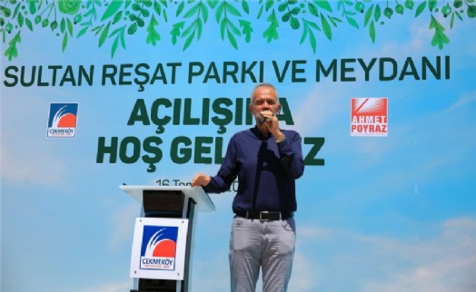 Çekmeköy Belediyesi’nden Reşadiye Mahallesi’ne yeni park