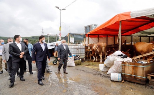 Kağıthane’de kurban pazarında sıkı denetim