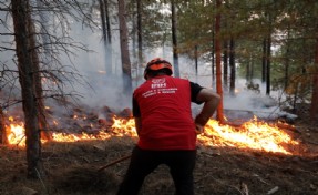 İHH yangın bölgesinde yaraları sardı