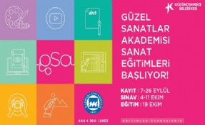 Küçükçekmece’de Güzel Sanatlar Akademisi'ne kayıtlar başladı