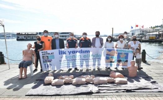 Beşiktaş’ta Dünya İlk Yardım Günü kutlandı