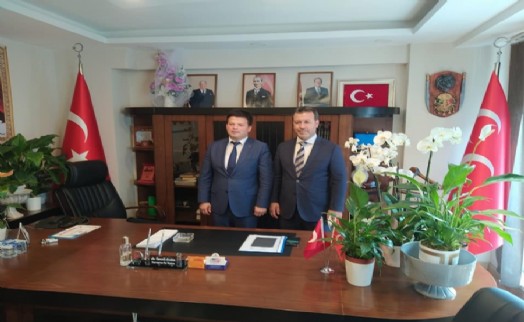 Başkan Ersin Saçlı’dan MHP Bayrampaşa İlçe Başkanı Arslan’a ziyaret