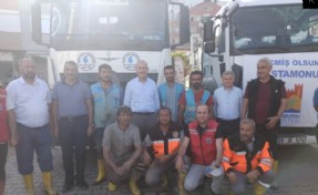 Kastamonu ve Sinop’ta afetzedelere yardım eden ekipler Zeytinburnu’na döndü