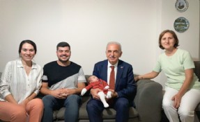 Başkan Yıldırım’ın ‘Hoş Geldin Bebek’ ziyaretleri sürüyor