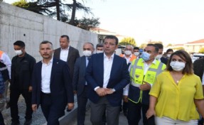 Başkan İmamoğlu, Buruşuk ve Fil, Beşiktaş’taki çalışmaları yerinde inceledi