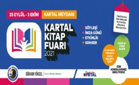 Kartal Kitap Fuarı 25 Eylül’de açılıyor