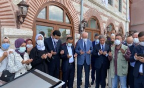 Sarıyer’de restorasyonu tamamlanan tarihi Hacı Kemalettin Camii ibadete açıldı