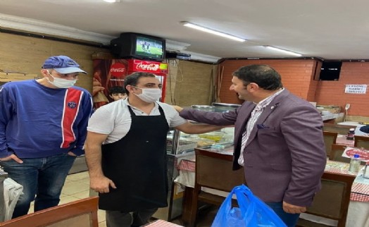 Başkan Çağlar Sezgin: ‘‘Esnaf borçlu, esnaf çaresiz’’