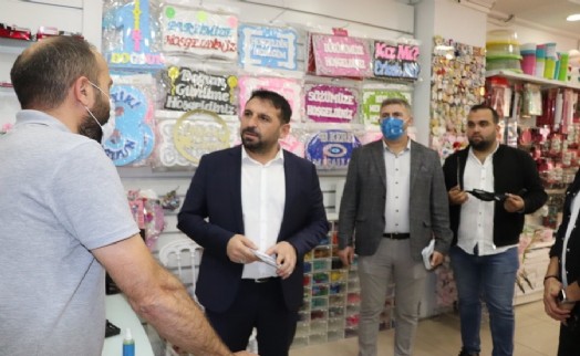 DEVA Partisi Arnavutköy’den Esnaf Ziyaretleri