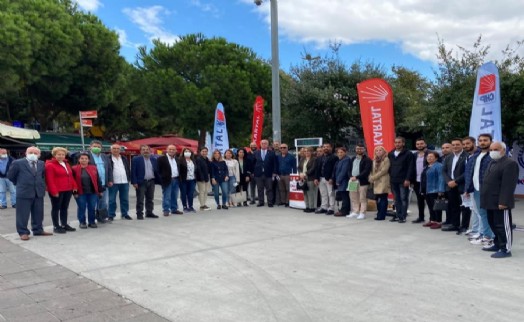 CHP Kartal'dan 3600 ek gösterge protestosu