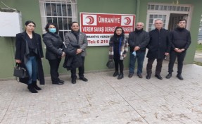 CHP Ümraniye’den Verem Savaş Derneği’ne ziyaret