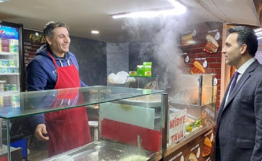 Başkan Kurşun’dan Tarabya esnafına ziyaret