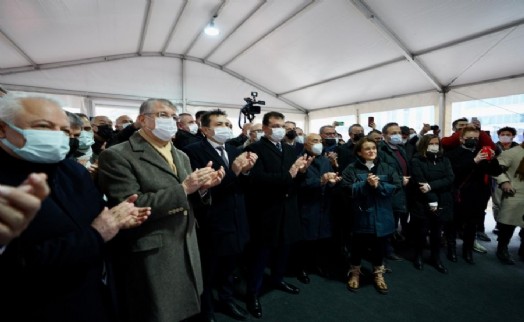 Başkan Hüseyin Kızıldaş Ekrem İmamoğlu’na eşlik etti
