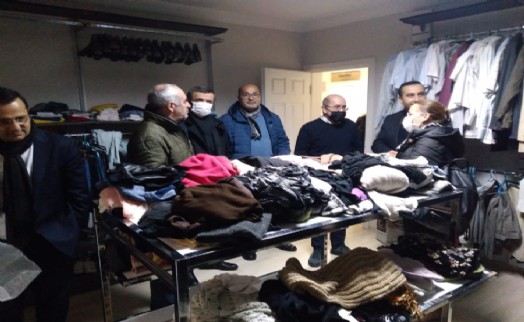 Zeynel Kızılkaya ve yönetiminden Sevgi Mağazası’na ziyaret