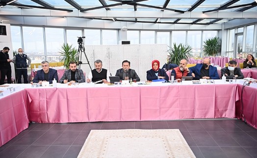 Başkan Şadi Yazıcı ve ekibi 2021’i değerlendirdi