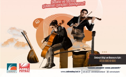 Çekmeköy Belediyesi Gençlik Orkestrası kuruyor