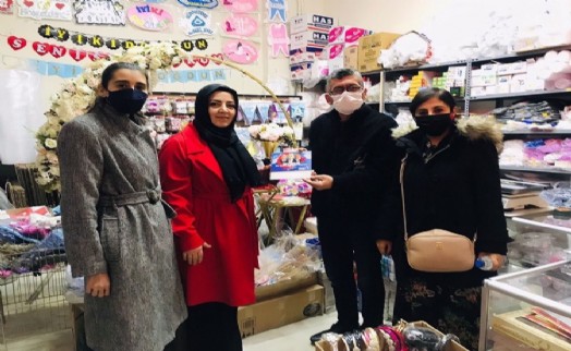 MHP Kağıthane’den esnaflara ziyaret