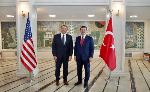 Büyükelçi Flake’den Ekrem İmamoğlu’na ziyaret