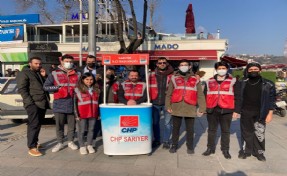 CHP Sarıyer gençliğinde saha çalışmaları sürüyor