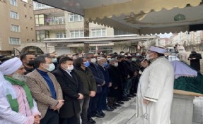 Başkan İsmail Arslan Hüsamettin Efe'yi acılı gününde yalnız bırakmadı