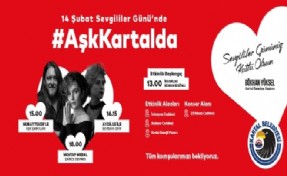 14 Şubat'ta sevgililer Kartal'da buluşuyor