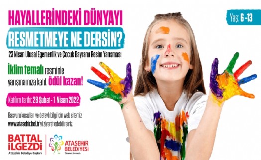 Çocuklar hayallerini sergileyecekler