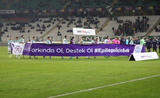 Konyaspor’dan epilepsiye farkındalık yaratan pankart