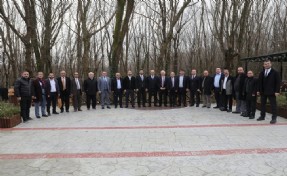 Başkan Mevlüt Öztekin muhtarlarla buluştu