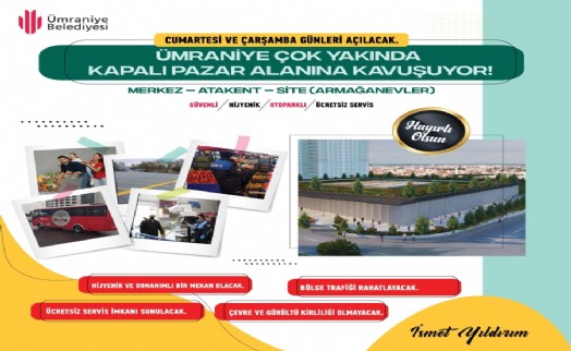 Ümraniye yeni pazarına kavuşacak
