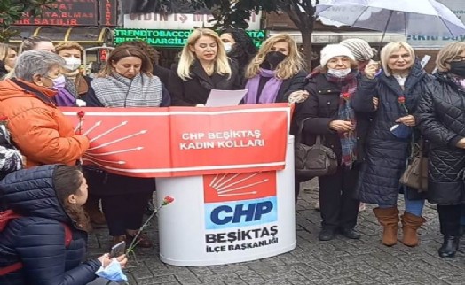 CHP Beşiktaş’tan 8 Mart açıklaması