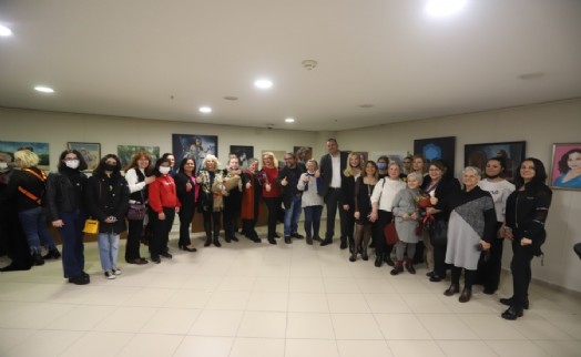 Kartal’da kadınlara özel resim sergisi