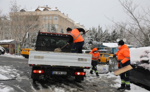 Sarıyer Belediyesi kar fırtınasına hazır