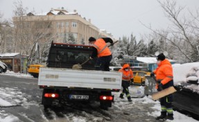 Sarıyer Belediyesi kar fırtınasına hazır