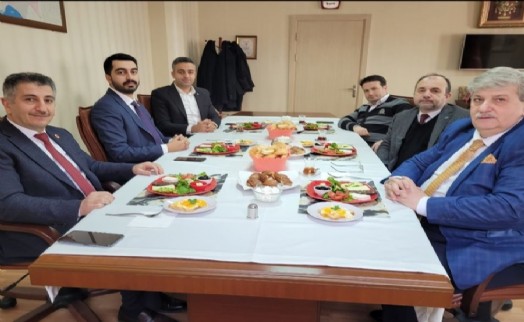 Tuzla’da ilçe başkanları buluştu