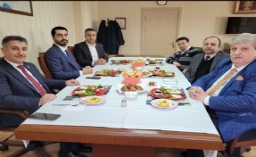 Tuzla’da ilçe başkanları buluştu