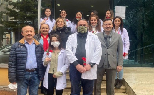 CHP Sarıyer’den sağlıkçılara ziyaret