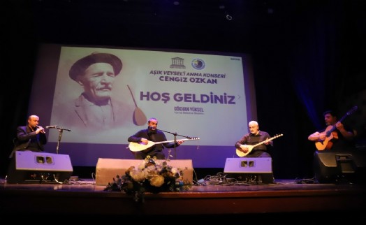 Aşık Veysel Kartal’da türkülerle anıldı
