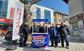 Saadet Partisi Tuzlalıların gönlüne dokunuyor