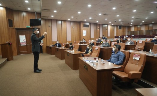 Başkan Gökhan Yüksel icraatlarını anlattı