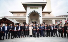 Hasan Hüseyin Şentürk Camii dualarla açıldı
