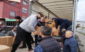 AK Parti Sarıyer ihtiyaç sahiplerinin yanında