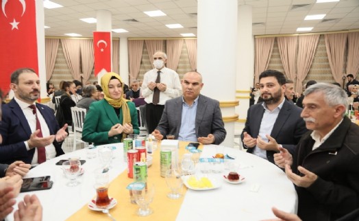 Mevlüt Öztekin şehit yakınları ve gazilerle iftarda buluştu