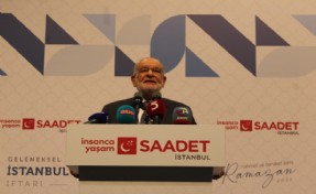 Temel Karamollaoğlu ‘İnsanların saadetini arzu ediyoruz’