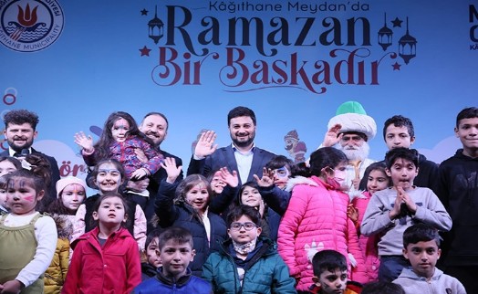 Kağıthane'de Ramazan çocuklar için bir başka