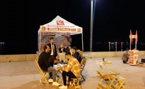 Yeniden Refah Partisi Tuzla’da gece gündüz sahada