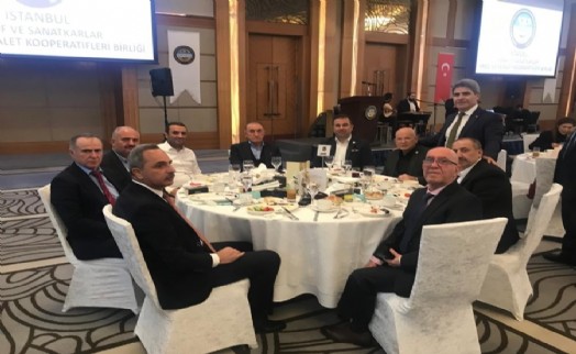 Ahmet Ünal esnafla gönül sofrasında buluştu
