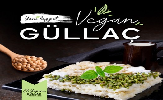 Karaköy Güllüoğlu’ndan veganlara özel güllaç