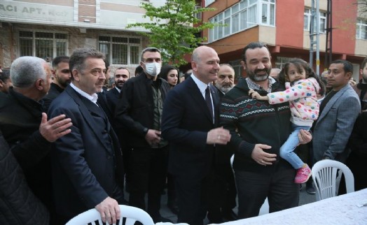 Bakan Soylu Gaziosmanpaşa’da Romanlarla buluştu
