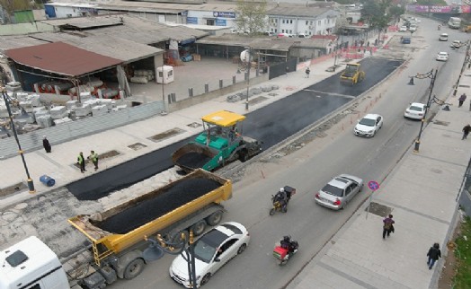 Kağıthane yeni bulvarına kavuşuyor