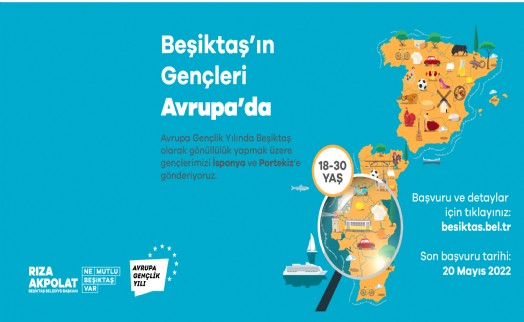 Beşiktaş Belediyesi’nden gençlere Avrupa’ya seyahat imkanı